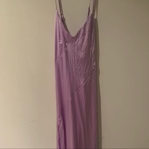 Lavender dress Nasty Gal x Emily Ratajkowski NWT